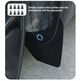 TPE Mud Flaps for Tesla New Model Y 2025 Launch Juniper No Drilling Mud Flaps TEKSY