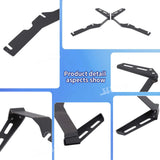 Durable Hood Light Rack for Dodge RAM 2009-2025