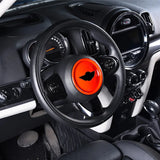Steering Wheel Emblem Frame Cover for MINI Cooper Car Interior Accessory GMUNI