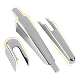 Chrome Rear Wiper Trim Cover for Smart 453 Car Interior Accessory GMUNI