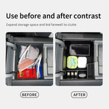 Kia EV9 Center Console Armrest Storage Box Car Tray Organizers Accessories Armrest Box Storage smabee