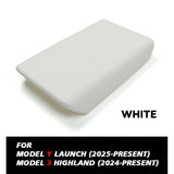 TPE Soft Case Center Console Lid Armrest Cover for Tesla Model 3 Highland 2024 and Model Y Juniper Launch 2025-2026