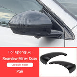For Xpeng G6 2023 2024 Carbon Fibre Rearview Mirror Decorative Strip