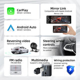 6.36-inch Single Din Multimedia Receiver for Universal Vehicles Android Head Unit LEXXSON
