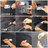 For Li Lixiang L7 L8 L9 2022 2023 Trunk Car LED Lights Tailgate Encamp Lights Interior Modification Accessories Interior Modi