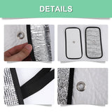 Aluminum Foil Window Visor for Suzuki Jimny 4-Door 2019+