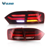 Jetta LED Tail Lights Sequential Red for VW 2011-2014 Car Interior Accessory Vland