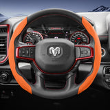 Split Suede Steering Wheel Cover for Ram 1500 2500 3500