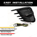 LED DRL Fog Light Set for Honda City 2020-2022 Car Interior Accessory OEM