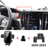 Smart Wireless Fast Charging Phone Holder for Volvo S60 V60