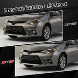 Fog Light Assembly White LED Lens for Toyota 2011-2013 Car Interior Accessory MAGIC COLORM