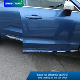 Side Door Chrome Trim for Volvo XC60 2018-2026 Car Interior Accessory LINGLUYANG