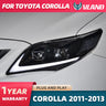 Vland LED DRL Headlights for Toyota Corolla 2011-2013