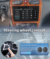 QLED Android Head Unit with GPS Navigation for Mercedes C Class