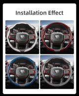 Carbon Fiber Cover for Ram 1500 2500 Quick Release
