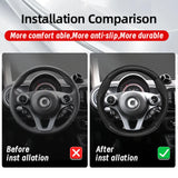 Breathable Carbon Fiber Leather Cover for Smart Car Interior Accessory Hocasen