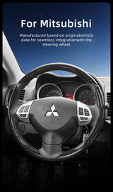 Carbon Fiber Cover for Mitsubishi Triton Car Interior Accessory Hocasen