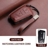 Genuine Leather Car Key Case Cover For Toyota Auris Verso Yaris Scion Aygo Corolla Reiz Avensis Rav4 Levin Camry