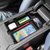 BMW X3 2025 Central Console Armrest Storage Box Stowing Tidying Car Organizer Interior Accessories Black ABS Car Interior Acc