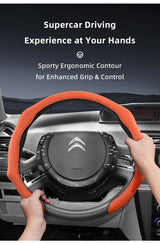 Premium Suede Snap-On Wheel Cover Citroen C3
