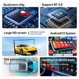 24.6" Dual Screen Android Head Unit for Mercedes E Class