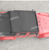 Soft Nylon Roof Sunshade for Jeep Wrangler JK 2007-2017