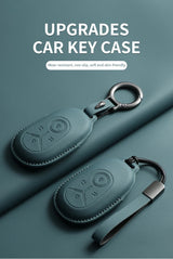 Leather Car Key Bag Case Cover Fob Car Key Bag Case OEM