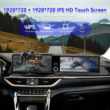 24.6-Inch Dual Screen Android Head Unit for Kia K3 2012–2019