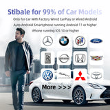2-in-1 Wireless CarPlay and Android Auto Adapter for Universal CarPlay Adapter OEM