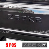 Car Black ABS Front Logo Car Tail Badge Cover Decor Sticker Frame Garnish Exterior Decoration Sticker | Car Accessory My Zofi