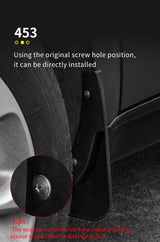 Heavy Duty Mudguards for Smart 451 453 Fortwo