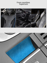 Audi 8V A3 S3 Sport Handbrake Button Knob Trim Sticker Made of Alcantara Car Premium Interior Tuning Accessory Car Interior A