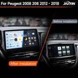 10-Inch Android 13 Head Unit for Peugeot 208 and 2008 2012-2018 Android Head Unit JIUYIN