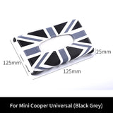 Leather Sun Visor Tissue Box Organizer for Universal Car