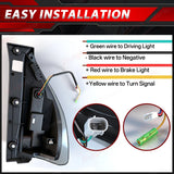 Dynamic LED Tail Lights for Toyota Innova 2016-2022 LED Ambient Light MAGIC COLORM