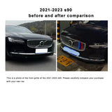Three-Color Interior Mesh Trim Strip for Volvo S90 Car Interior Accessory LINGLUYANG