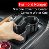 For Ford Ranger 2023 2024 Water Cup Anti Slip Pad Shock Absorption Limit Car Water Cup Storage Accessories Car Interior Acces