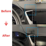 Smart Wireless Fast Charging Phone Mount for Hyundai Accent 2016-2020 Car Phone Holder CATUSIKI