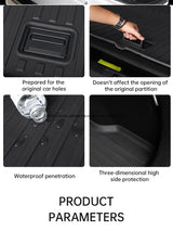 Xpeng G6 2023 2024 Xiaopeng G6 Waterproof Trunk Mat Dirt Proof Car Trunk Pad Modification