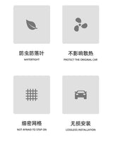 Mesh Grille Cover For Geely EX5 Galaxy E5 2024-2026 Car Interior Accessory, Android Head Unit | CarPlay Adapter NONE