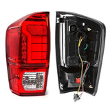 Smoked LED Tail Lights for Toyota Tacoma 2016-2023 LED Ambient Light MAGIC COLORM