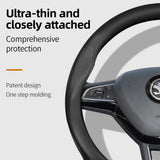 Ultra-Thin Breathable Leather Cover for Skoda Octavia Car Interior Accessory Hocasen