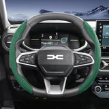 Sports Suede Steering Wheel Cover for Dacia Sandero