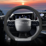 Perforated Leather Wheel Cover for Lancia Ypsilon Models