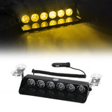 6 LED Emergency Strobe Light for Car Windshield