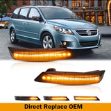 Sequential LED Side Mirror Turn Signal for Dodge Car Interior Accessory iJDM