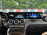 24.6-inch Dual Touch Screen Android 13 System for Mercedes GLC/C-Class Android Head Unit Aotsr