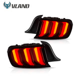 LED Tail Lights Sequential Signal for Ford Mustang Car Interior Accessory Vland