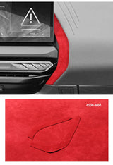 Alcantara Dashboard Panel Instrument Trim Sticker for BMW X3 G45 G48 (2025-)