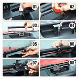 Multifunction Console Phone Stand for Jeep JK 2011-2017 Car Interior Accessory HEBE